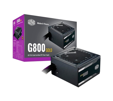 Fuente de poder Cooler Master G800 GOLD  - 1