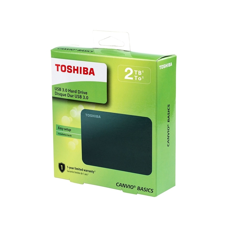 Disco Externo Toshiba Canvio 2TB  - 1