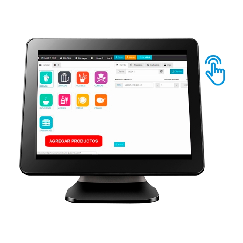 Punto de Venta - PC AIO Táctil, POS, Semi Industrial EUCCOI EC302A - 1 Punto de Venta - PC AIO Táctil, POS, Semi Industrial EUCCOI EC302A - 1