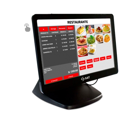 Punto de Venta - Terminal Punto de Venta Touch SAT 15.6''  - 1