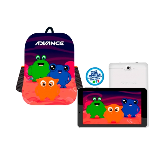 Tablet ADVANCE Mostrito+Mochila  - 1