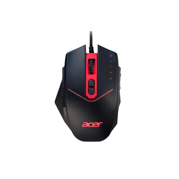 MOUSE Acer Nitro NMW120 Negro y Rojo  - 1