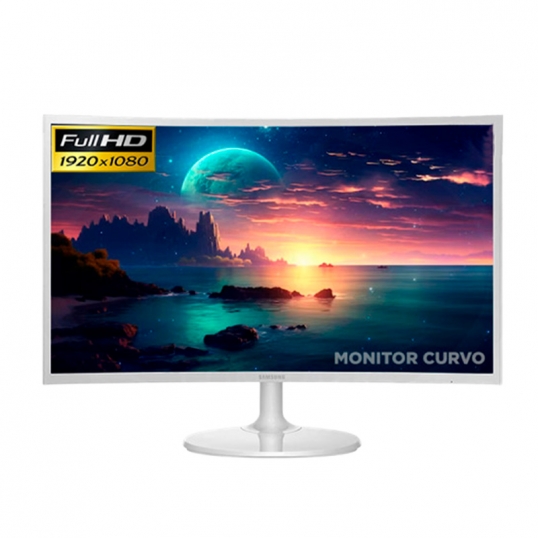 Monitor Samsung Curvo 27'' LC27F391FHNXZA 60Hz FHD  - 1