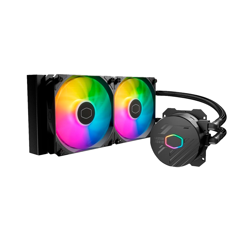 Enfriamiento Liquido Cooler Master Masterliquid  240L Core ARGB  - 1