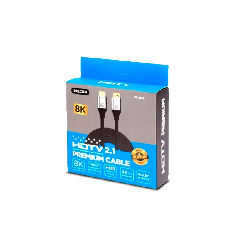 HDTV 2.1 Premiun Cable 8K DELCOM - 1 HDTV 2.1 Premiun Cable 8K DELCOM - 1