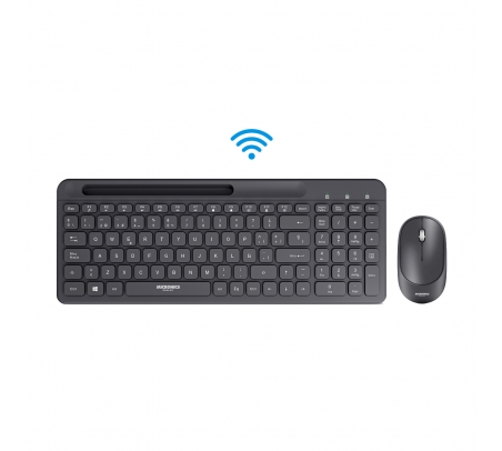 Kit Teclado Mouse Inalambrico Quantum WT805 Micronics  - 1