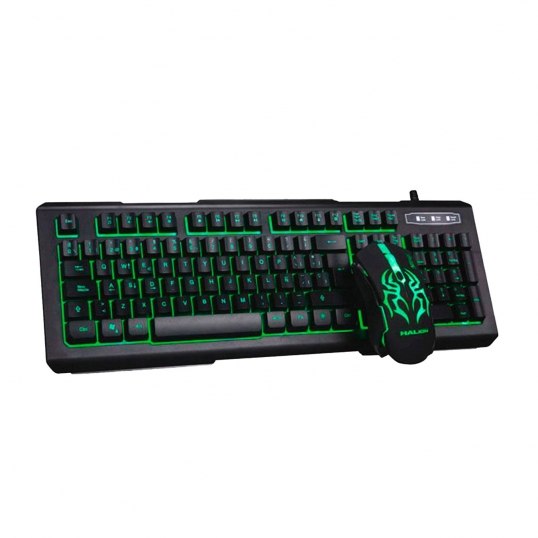KIT TECLADO Y MOUSE HALION  HA-810C  - 1