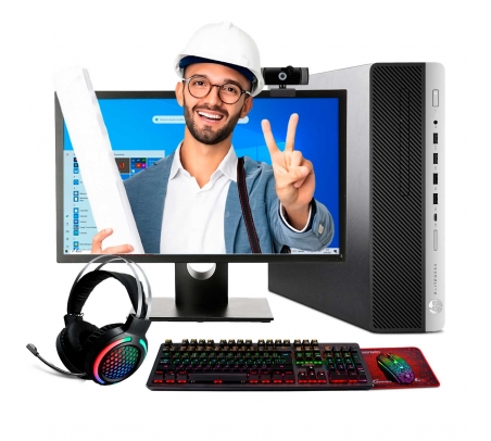 Computadora HP Elitedesk 705 G4 AMD 7  - 1