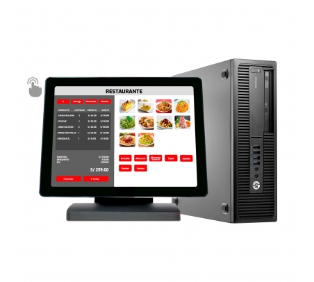 Punto de Venta - Computadora HP 800 G3 Intel Core i5 6th + Pantalla táctil multipunto  - 1