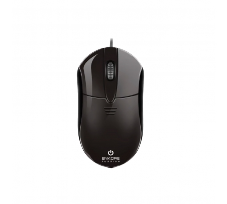 Mouse Alambrico Optico Enkore  FUSSION EKM113  - 1