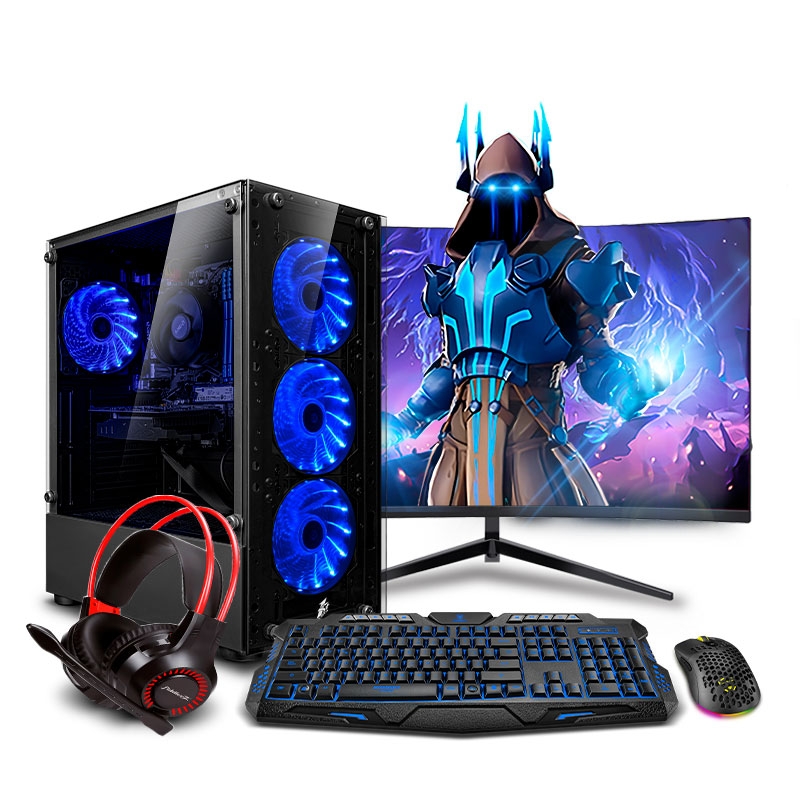 PC Gamer Haku Blue Ryzen 5 8500G - 1 PC Gamer Haku Blue Ryzen 5 8500G - 1