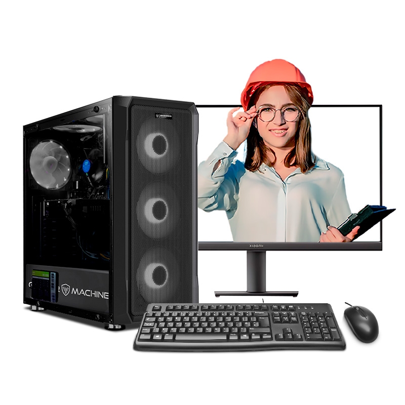 PC Ingeniería y Diseño Intel Core i3 10105F 10th  - 1