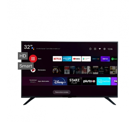Televisor INNOS LED 32" 32TE5PPL Smart TV 60Hz  - 1