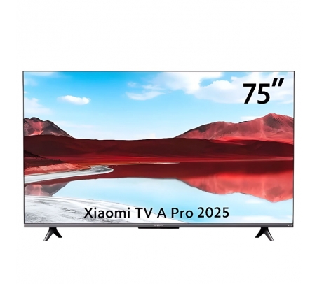 Televisor Xiaomi TV A Pro 75''2025 L75MA-SPH 60Hz 4K QLED SO GOOGLE TV TM  - 1