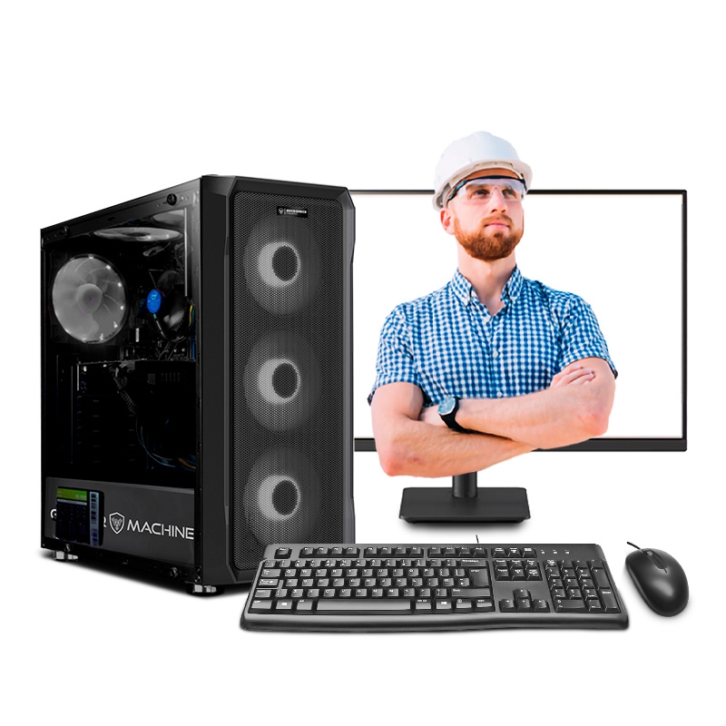 PC Ingeniería y Diseño Intel Core I5 14400F 14TH  - 1