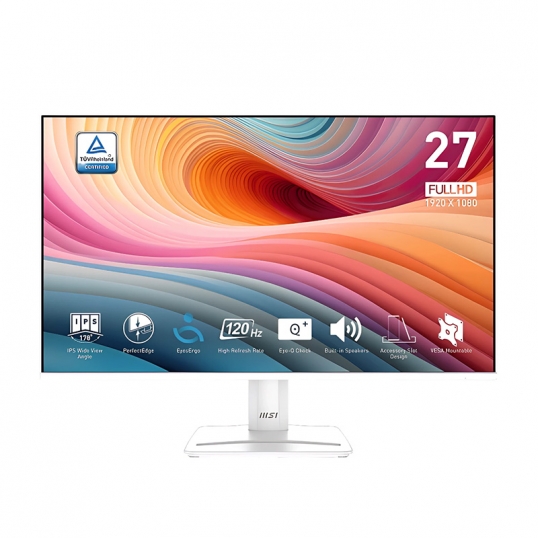 Monitor MSI PRO MP275W E2 27" 120Hz WHITE - 1