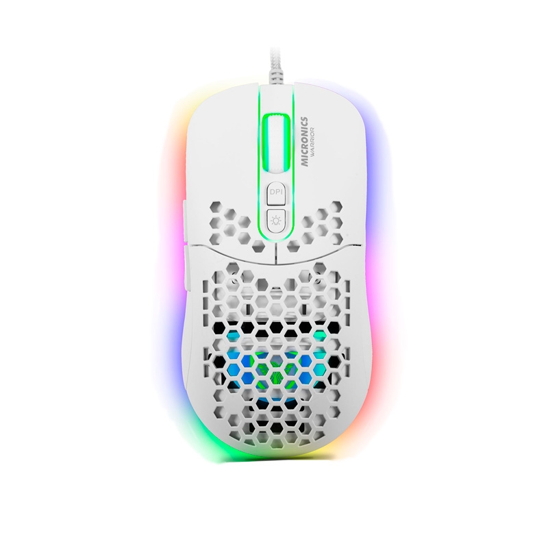 Mouse Gamer Micronics RGB MIC GM827W  - 1