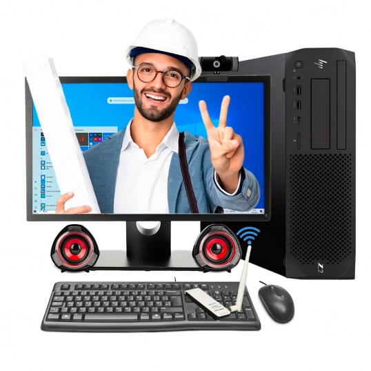 Computadora HP Z2 SFF Core i7 9th - 1
