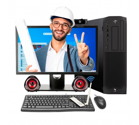 Computadora HP Z2 SFF Core i7 9th  - 1
