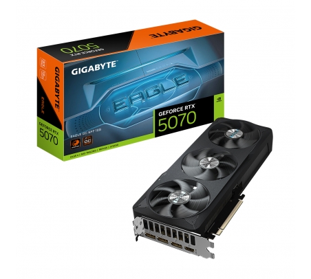 Tarjeta de video GIGABYTE GeForce RTX5070 12GB EAGLE OC SFF  - 1