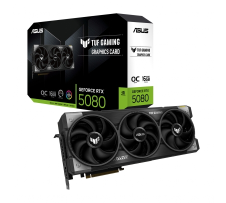 Tarjeta de video ASUS TUF RTX5080 16GB GAMING  - 1