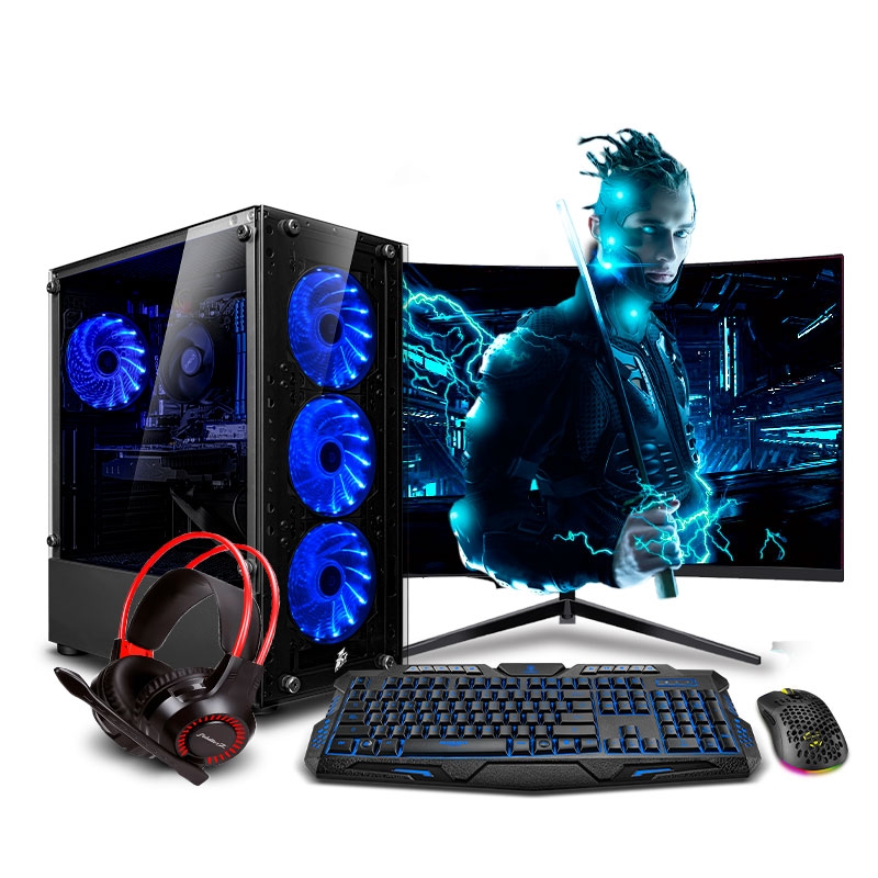 PC Gamer Draco Blue Plus Core i5 14400F 14th - 1 PC Gamer Draco Blue Plus Core i5 14400F 14th - 1