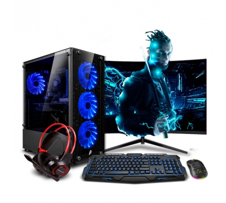 PC Gamer Draco Blue Plus Core i5 14400F 14th  - 1