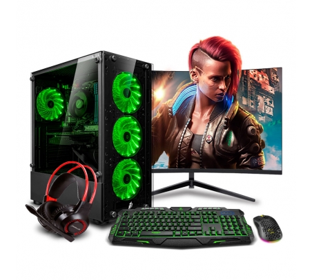 PC Gamer Hydra Green Ryzen 7 5700G  - 1