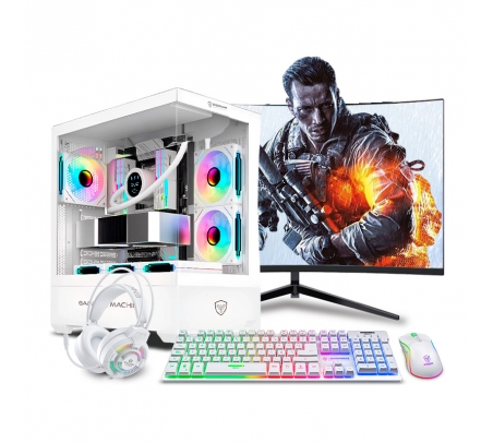 PC Gamer Falkor White Plus Ryzen 7 8700F  - 1