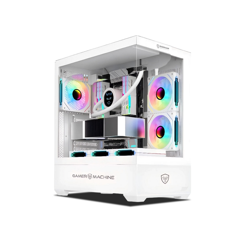 CPU Gamer Falkor White Plus Ryzen 7 8700F - 1 CPU Gamer Falkor White Plus Ryzen 7 8700F - 1