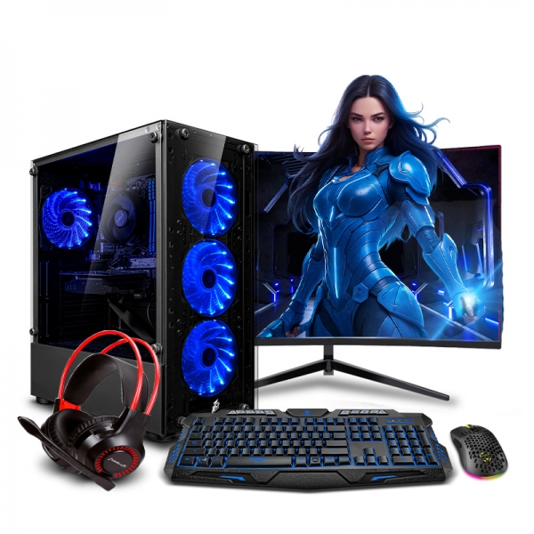 PC Gamer Storm Blue Plus Ryzen 5 5600X  - 1