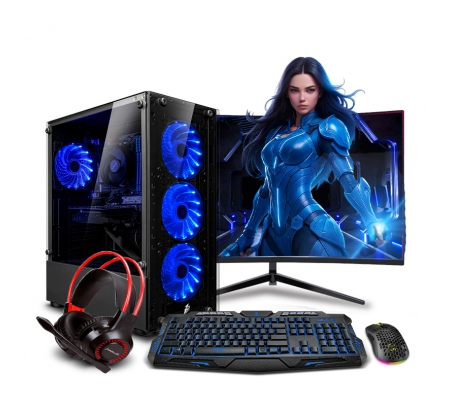 PC Gamer Storm Blue Plus Ryzen 5 5600X  - 1