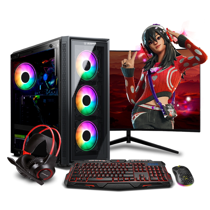 PC Gamer Storm Red Ryzen 5 5500X3D - 1 PC Gamer Storm Red Ryzen 5 5500X3D - 1