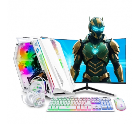 PC Gamer Draco White RGB Core i7 12700F 12th  - 1