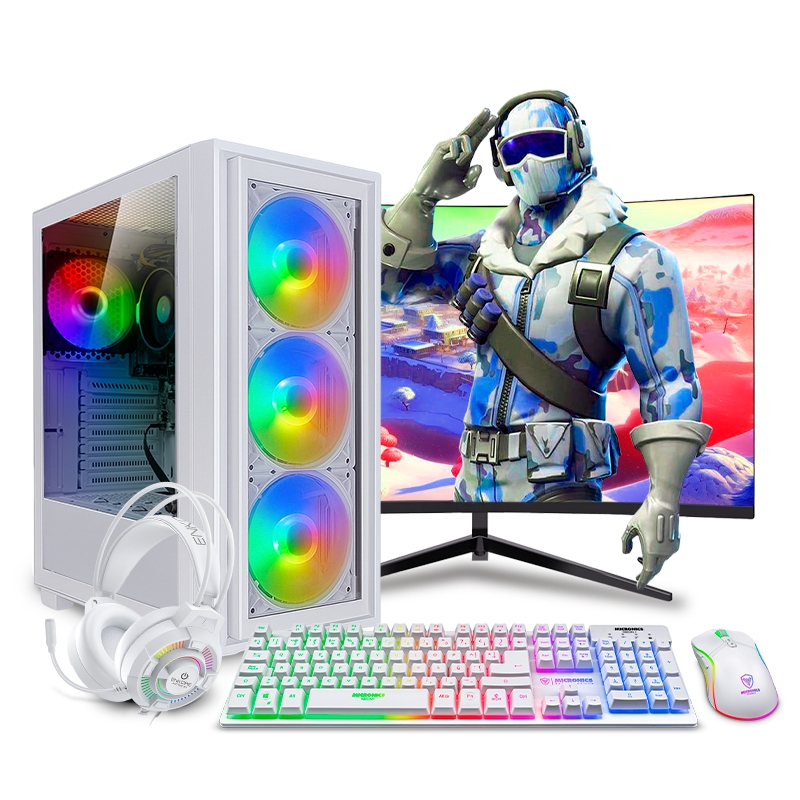 PC Gamer Haku White Ryzen 7 5700G - 1 PC Gamer Haku White Ryzen 7 5700G - 1