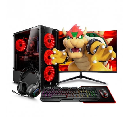 PC Gamer Draco Red Core I7 8th  - 1