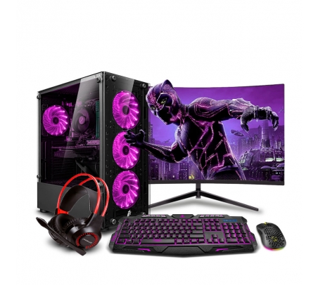 PC Gamer Draco Pink Core i7 10700F 10th  - 1