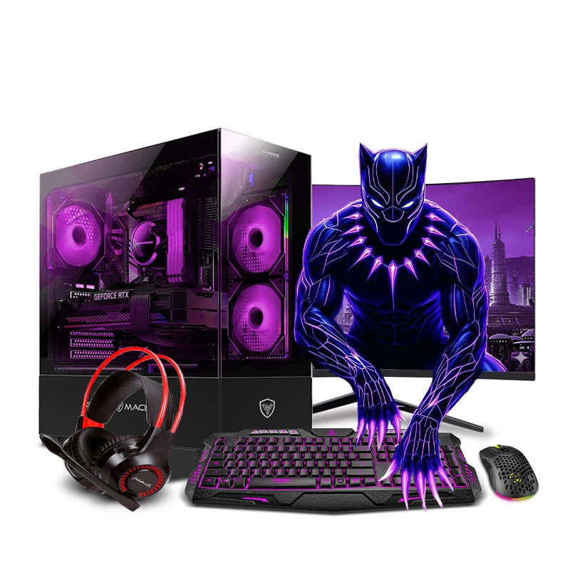 PC Gamer Draco Pink Core i9 11900F 11th  - 1