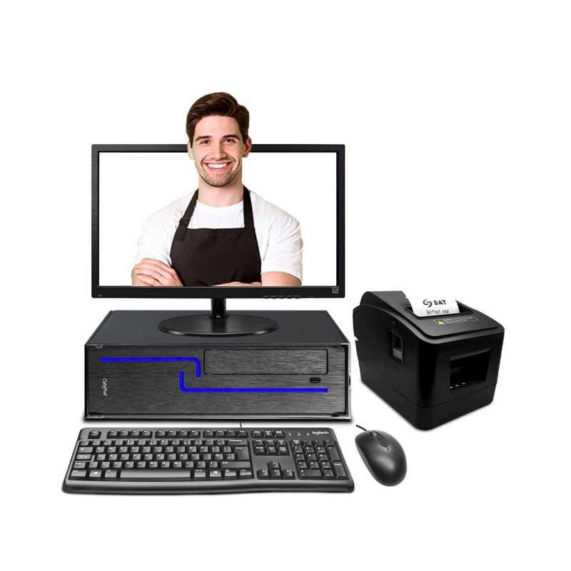 Punto de Venta - Computadora Derby Slim Core i5 + Ticketera Térmica  - 1