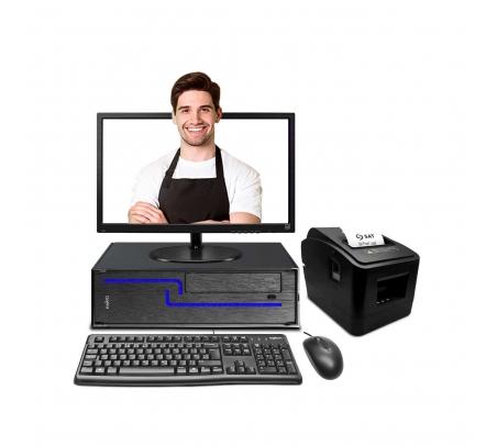 Punto de Venta - Computadora Derby Slim Core i5 + Ticketera Térmica  - 1