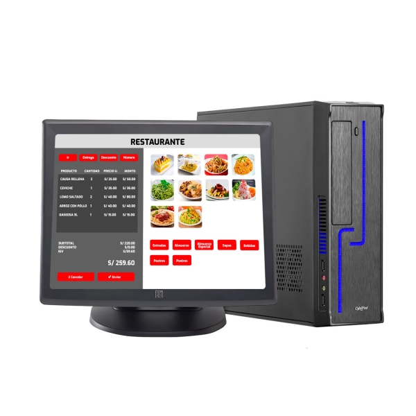 Punto de Venta - Computadora Derby Slim Core i5 + Pantalla táctil - 1