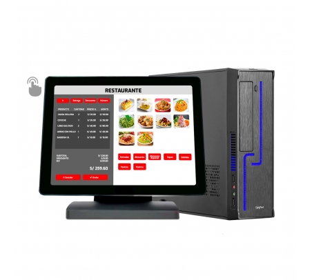 Punto de Venta - Computadora Derby Slim Core i5 + Pantalla táctil multipunto  - 1
