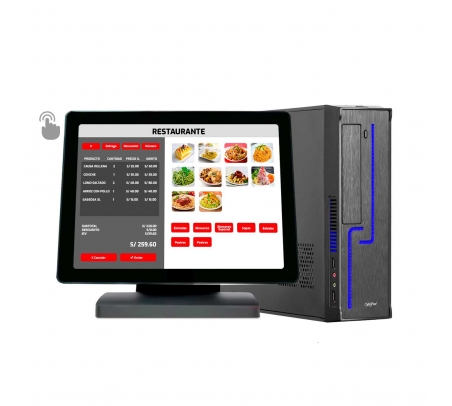 Punto de Venta - Computadora Derby Slim Core i5 + Pantalla táctil multipunto  - 1