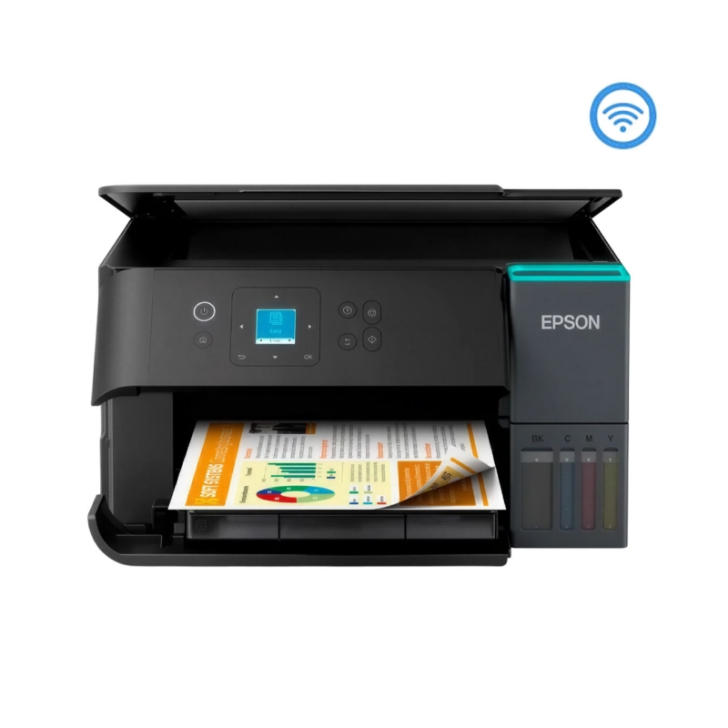 Impresora EPSON Eco Tank L4360 Multifuncional a Color Wi-Fi y Dúplex - 1 Impresora EPSON Eco Tank L4360 Multifuncional a Color Wi-Fi y Dúplex - 1