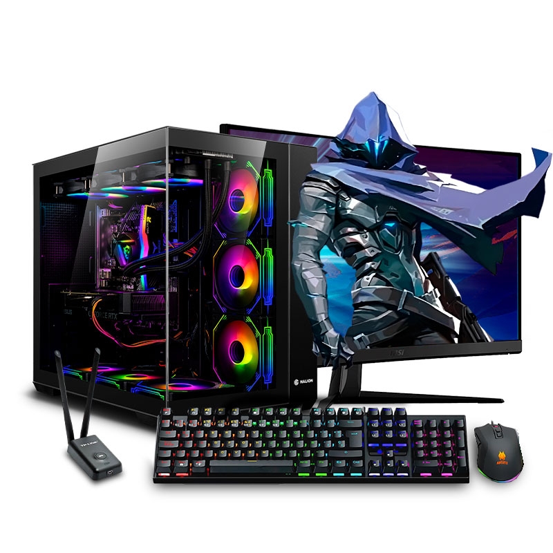 PC Gamer Draco Black Blue Intel Core i9 Ultra 285K  - 1