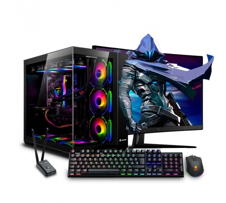 PC Gamer Draco Black Blue Intel Core i9 Ultra 285K  - 1