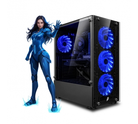 CPU Gamer Storm Blue Plus Ryzen 5 5600X  - 1