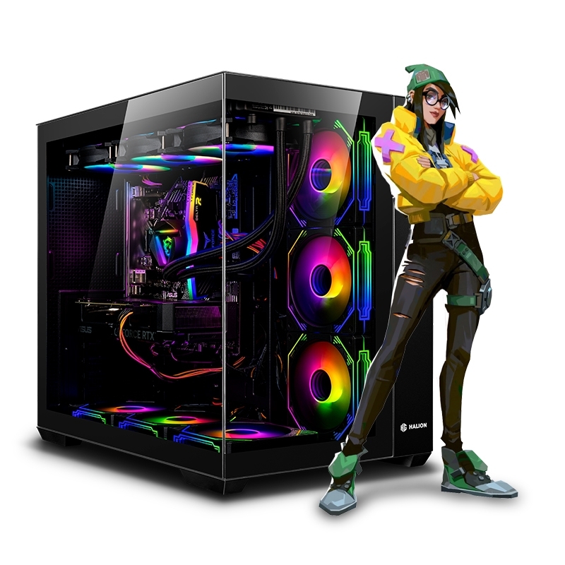 CPU Gamer Falkor Tank Yellow RYZEN 9 9950X - 1 CPU Gamer Falkor Tank Yellow RYZEN 9 9950X - 1