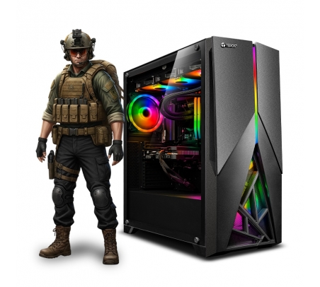 CPU Core i9-12900KF Gamer View 51Glass Yellow Plus  - 1