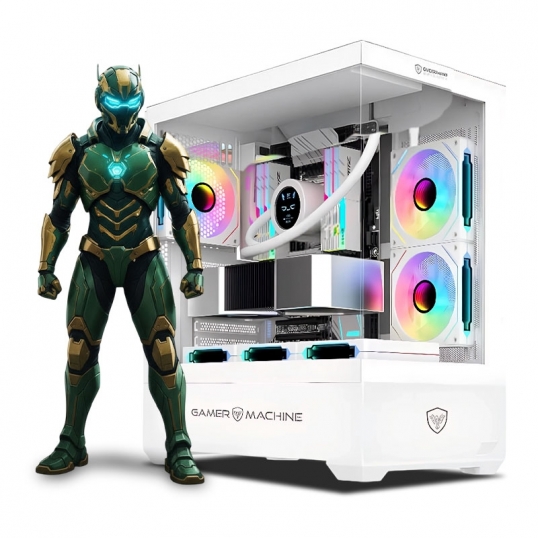 CPU Core i7 12700F 12th Gamer Draco White RGB - 1